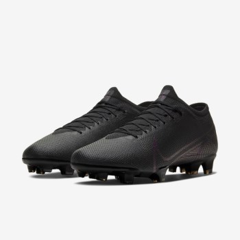 Nike Mercurial Vapor 13 Pro FG - Férfi Focicipő - Fekete/Fekete